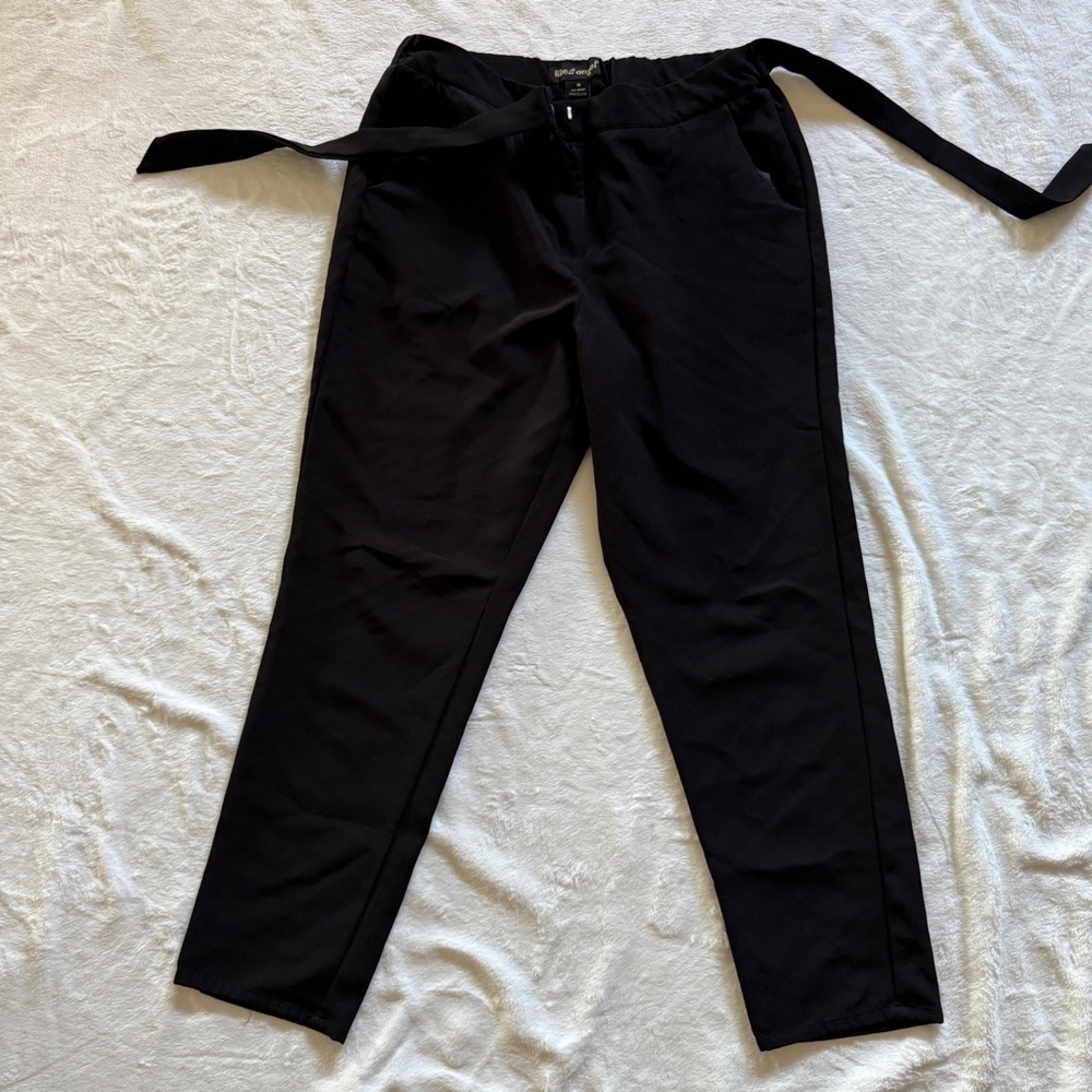Like an Angel Black Ankle Pants